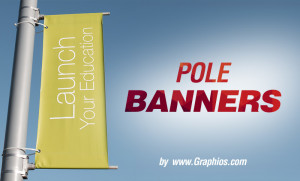 Pole banners