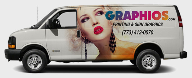 Partial vehicle wrap in Chicago