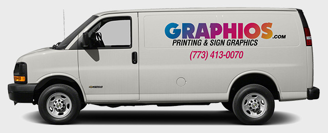 Vehicle vinyl lettering and decals in Chicago