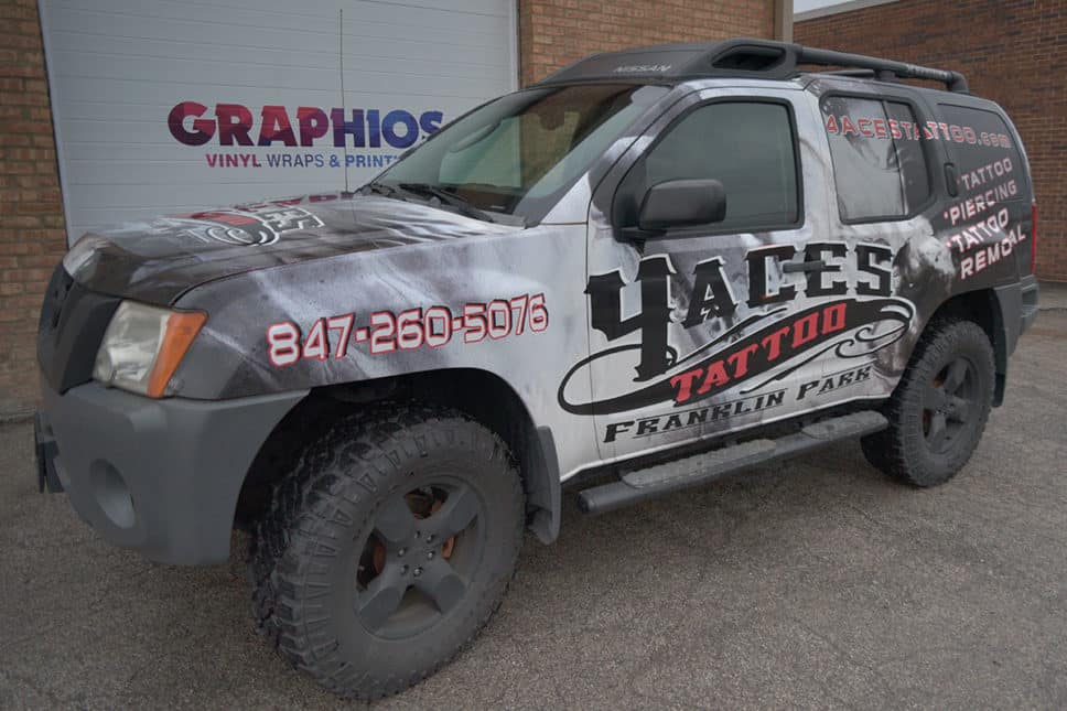 vehicle wrap for your business